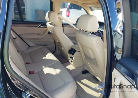 2015 BMW X3 Sdrive28I z USA, uszkodzony, nr VIN 5UXWZ7C54F0F76457